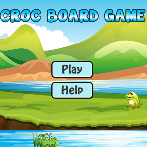 (Game ESL) Crocodile board game